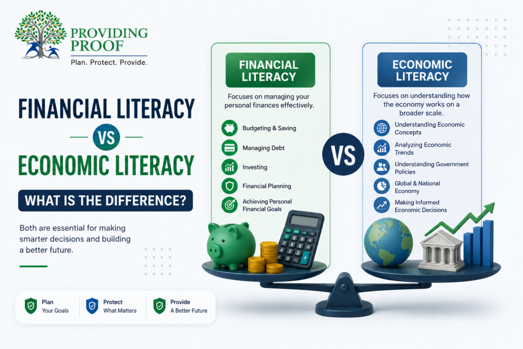 Financial Literacy vs Economic Literacy