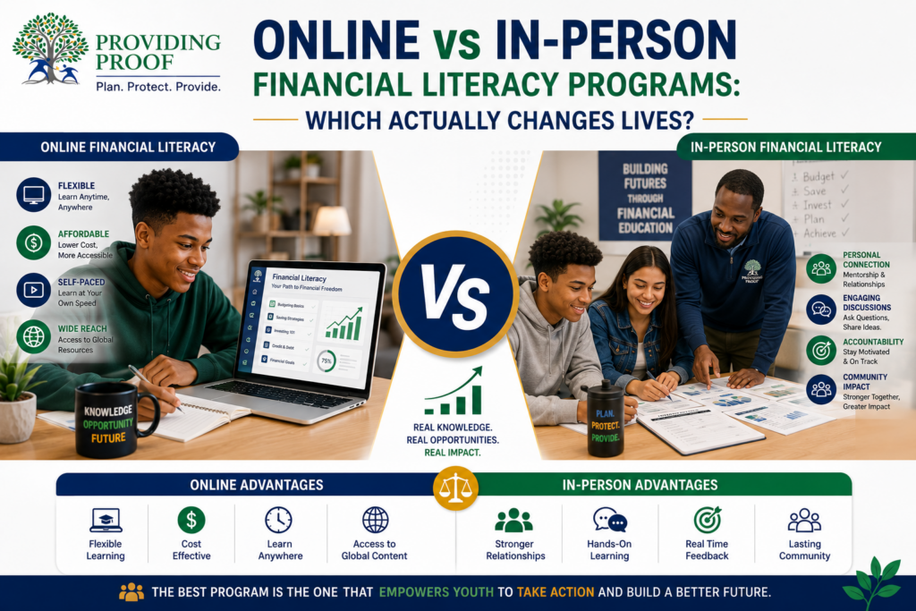 Online vs In-Person Financial Literacy Programs
