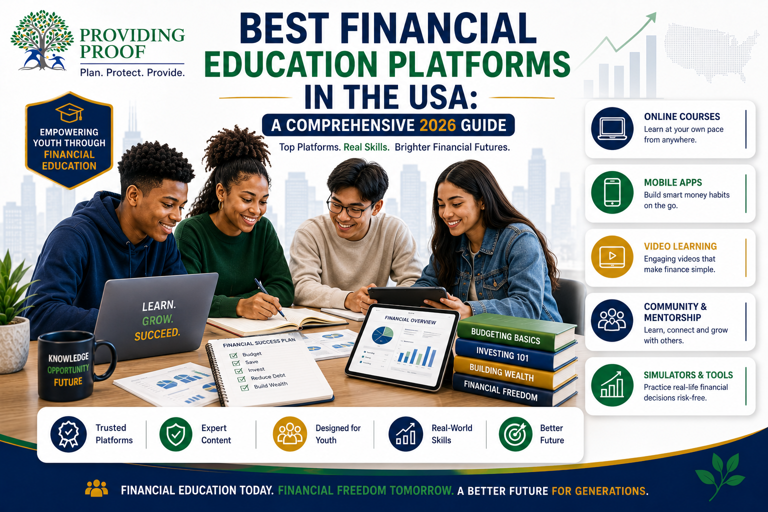 Best Financial Education Platforms in the USA